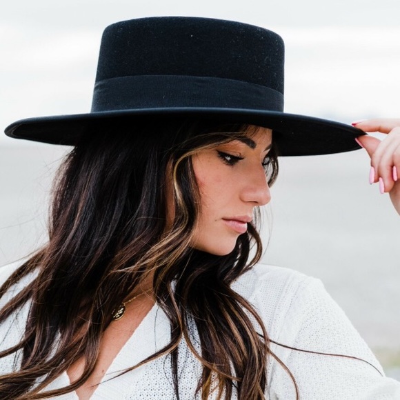 🔥RESTOCKED!🔥 Western Felted Gambler Hat With Hat Band - Picture 2 of 10